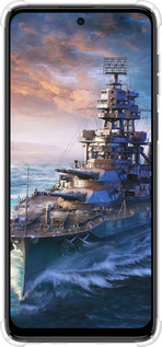Силикон с усиленными углами чехол Военный корабль, world of tanks, wargaming для Motorola Moto G54 - 6461sp-3339 изображение 