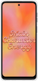 Силикон с усиленными углами чехол Aura Gradient Main Character Energy Aesthetic Y2K для Motorola Moto G54 - 6783sp-3339 изображение 