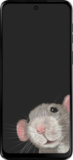 Силіконовий чехол The Peeking Rat для Motorola Moto G55 - 6442u-3843 изображение 