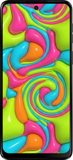 Силиконовый чехол Y2K Jelly Dream для Motorola Moto G55 - 6780u-3843 изображение 