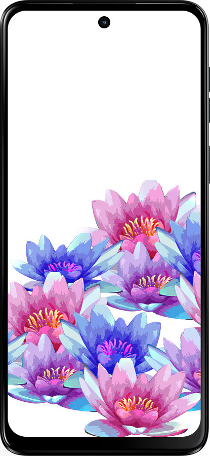 Силиконовый чехол Лотос для Motorola Moto G55 - 4862u-3843 изображение 