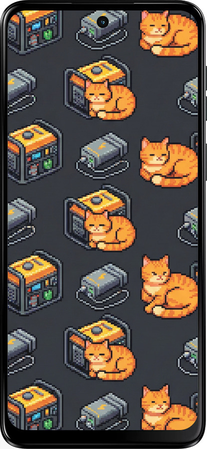 Силіконовий чехол Autonomous Zone для Motorola Moto G55 - 6771u-3843 изображение 