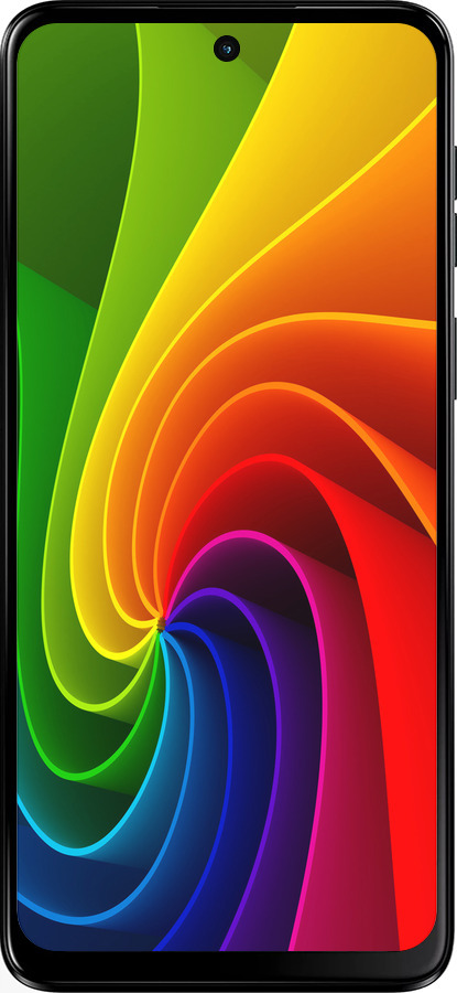 Силиконовый чехол Радужный вихрь для Motorola Moto G55 - 747u-3843 изображение 