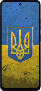 Силиконовый чехол Флаг и герб Украины 2 для Motorola Moto G56 - 378u-4124 изображение 