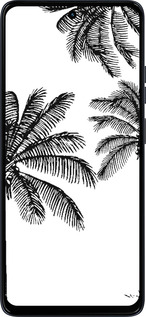 Силиконовый чехол Пальмы1 для Motorola Moto G56 - 4634u-4124 изображение 