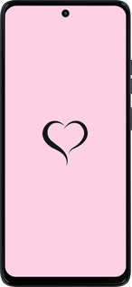 Силиконовый чехол Сердце 1 для Motorola Moto G56 - 4730u-4124 изображение 