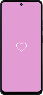 Силиконовый чехол Сердце 2 для Motorola Moto G56 - 4863u-4124 изображение 