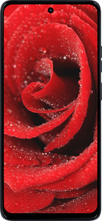 Силіконовий чехол Червона троянда для Motorola Moto G56 - 529u-4124 изображение 
