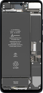 Силиконовый чехол Детали смартфона для Motorola Moto G56 - 5487u-4124 изображение 