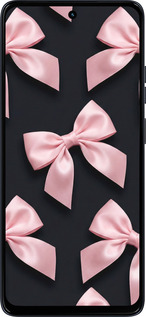 Силиконовый чехол Coquette Ribbons Dark Coquette для Motorola Moto G56 - 6767u-4124 изображение 