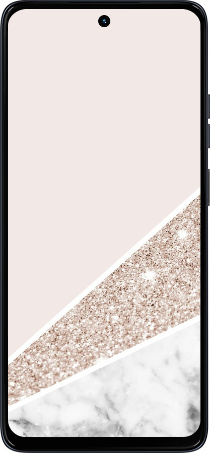 Силиконовый чехол Пастельный мрамор для Motorola Moto G56 - 4342u-4124 изображение 
