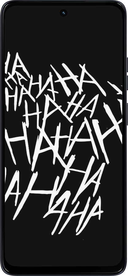 Силиконовый чехол joker hahaha для Motorola Moto G56 - 4509u-4124 изображение 