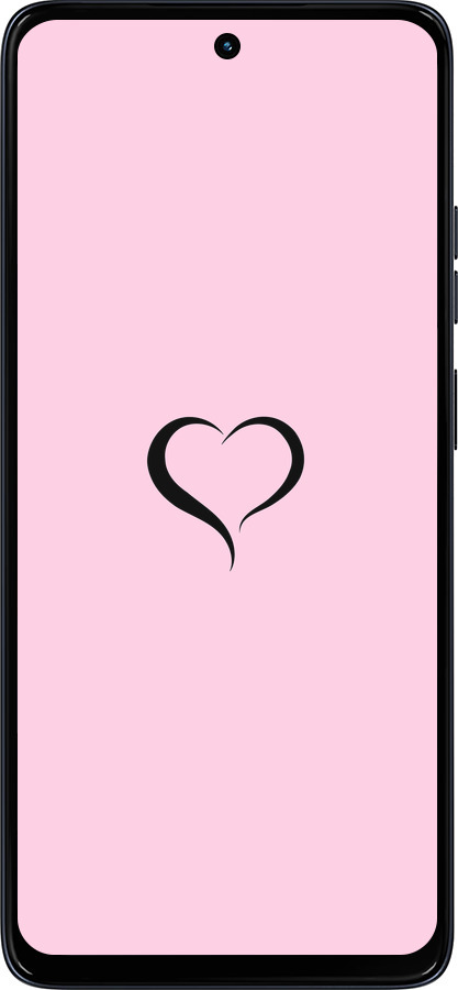 Силиконовый чехол Сердце 1 для Motorola Moto G56 - 4730u-4124 изображение 
