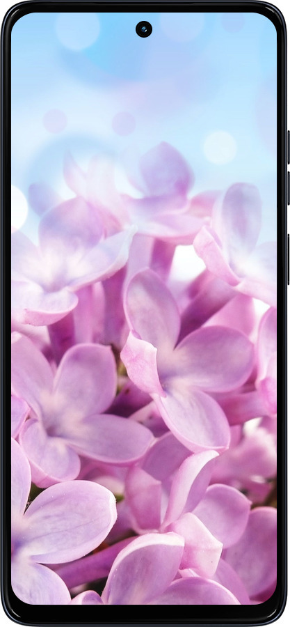 Силиконовый чехол Сирень для Motorola Moto G56 - 527u-4124 изображение 