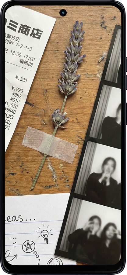 Силиконовый чехол Aesthetic Scrapbook Collage для Motorola Moto G56 - 6773u-4124 изображение 
