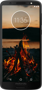 Силиконовый чехол Огонь для Motorola Moto G6 Plus - 6021u-976 изображение 