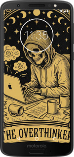 Силиконовый чехол The Overthinker для Motorola Moto G6 Plus - 6774u-976 изображение 