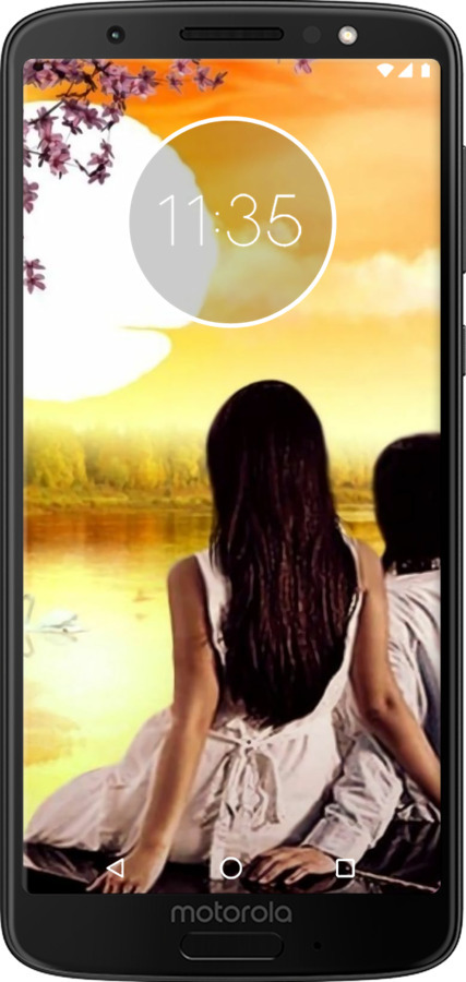 Силіконовий чехол Sunset для Motorola Moto G6 Plus - 6607u-976 изображение 