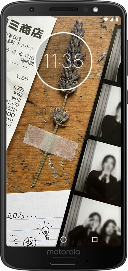 Силиконовый чехол Aesthetic Scrapbook Collage для Motorola Moto G6 Plus - 6773u-976 изображение 