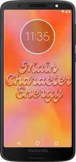 Силіконовий чехол Aura Gradient Main Character Energy Aesthetic Y2K для Motorola Moto G6 - 6783u-982 изображение 