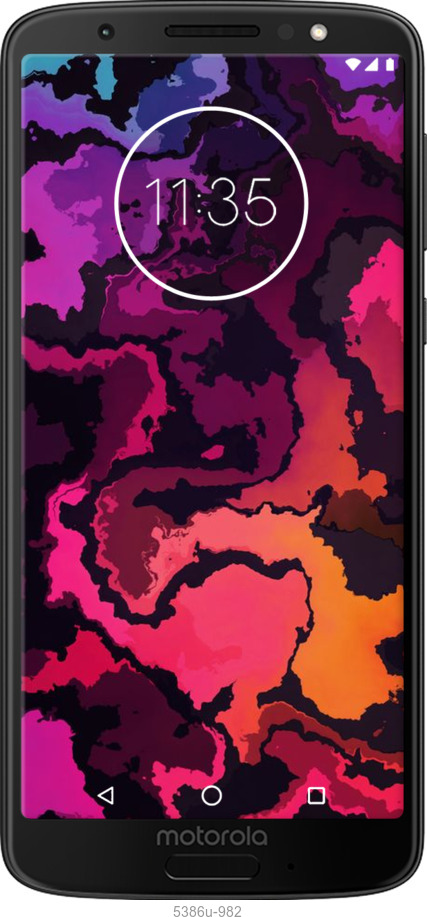 Силіконовий чехол № 5386 для Motorola Moto G6 - 5386u-982 изображение 