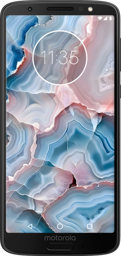 Силіконовий чехол Мрамор для Motorola Moto G6 - 6306u-982 изображение 