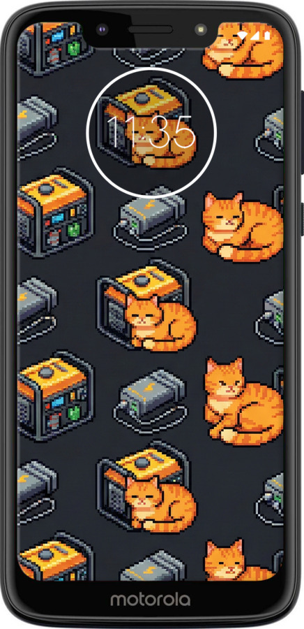 Силиконовый чехол Autonomous Zone для Motorola Moto G7 Play - 6771u-1656 изображение 