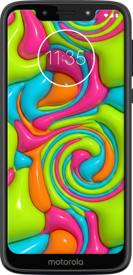 Силиконовый чехол Y2K Jelly Dream для Motorola Moto G7 Play - 6780u-1656 изображение 