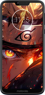 TPU чехол Наруто для Motorola Moto G7 Power - 6277b-1657 изображение 