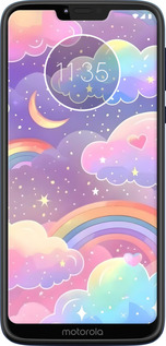 TPU чехол Хмари та веселка для Motorola Moto G7 Power - 6312b-1657 изображение 