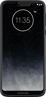 TPU чехол Сині хмари, Синій місяць для Motorola Moto G7 Power - 6396b-1657 изображение 