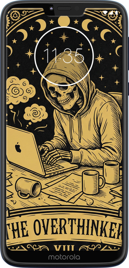 TPU чехол The Overthinker для Motorola Moto G7 Power - 6774b-1657 изображение 