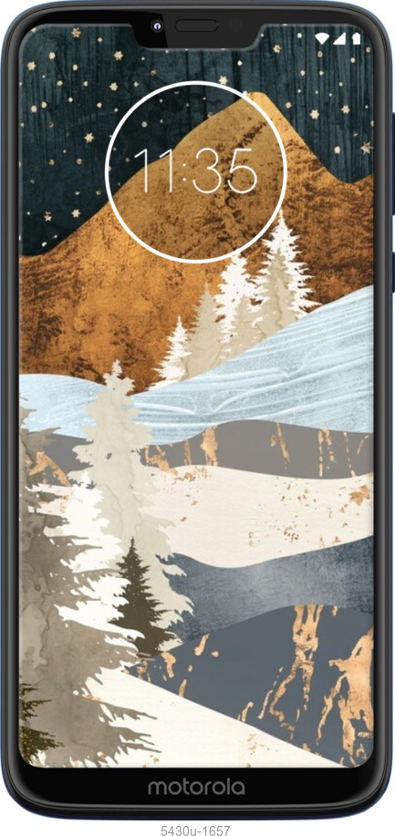 Силиконовый чехол № 5430 для Motorola Moto G7 Power - 5430u-1657 изображение 