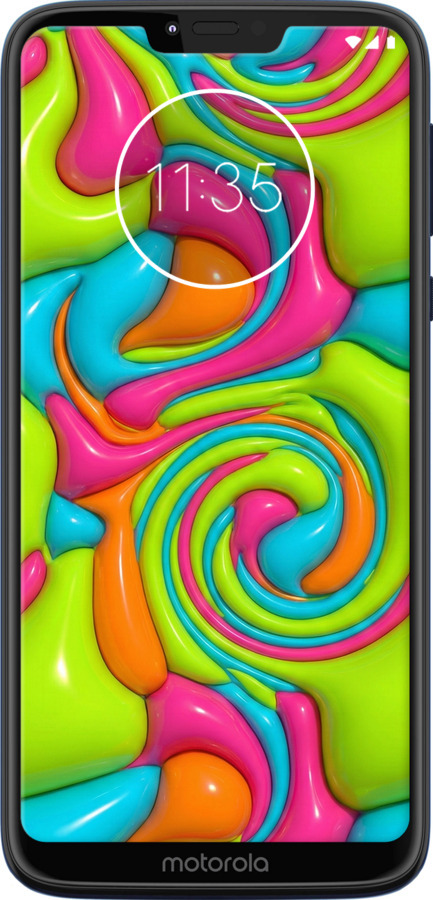 Силиконовый чехол Y2K Jelly Dream для Motorola Moto G7 Power - 6780u-1657 изображение 