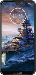 Силіконовий чехол Військовий корабель, world of tanks, wargaming для Motorola Moto G7 - 6461u-1614 изображение 