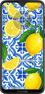 Силіконовий чехол Grocery Girl Italian Summer для Motorola Moto G7 - 6766u-1614 изображение 