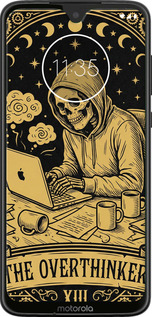Силиконовый чехол The Overthinker для Motorola Moto G7 - 6774u-1614 изображение 
