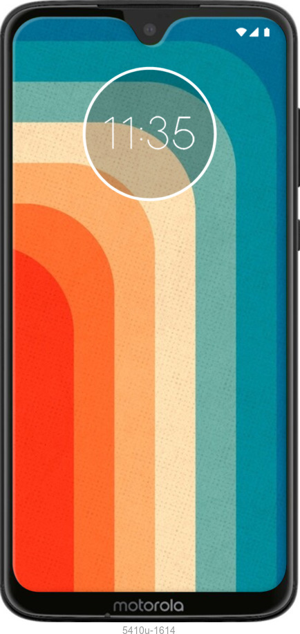 Силіконовий чехол № 5410 для Motorola Moto G7 - 5410u-1614 изображение 