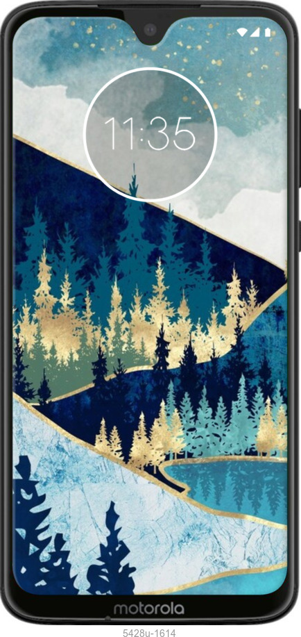 Силіконовий чехол № 5428 для Motorola Moto G7 - 5428u-1614 изображение 