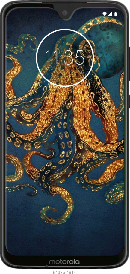 Силиконовый чехол № 5433 для Motorola Moto G7 - 5433u-1614 изображение 