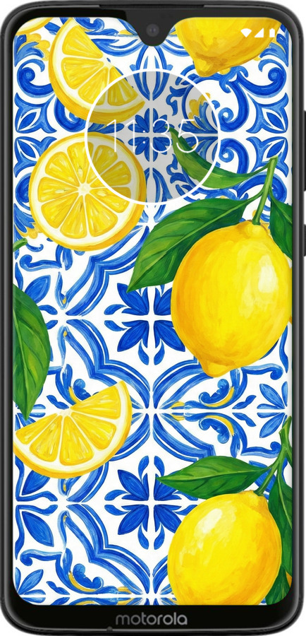 Силіконовий чехол Grocery Girl Italian Summer для Motorola Moto G7 - 6766u-1614 изображение 