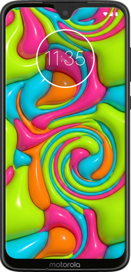 Силіконовий чехол Y2K Jelly Dream для Motorola Moto G7 - 6780u-1614 изображение 