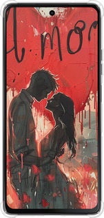 Силикон с усиленными углами чехол Amore для Motorola Moto G75 5G - 6047sp-3890 изображение 