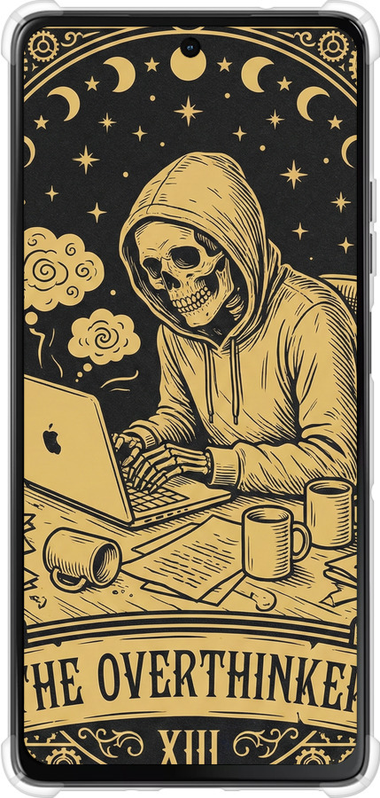 Силіконовий протиударний с посиленими кутами чехол The Overthinker для Motorola Moto G75 5G - 6774sp-3890 изображение 