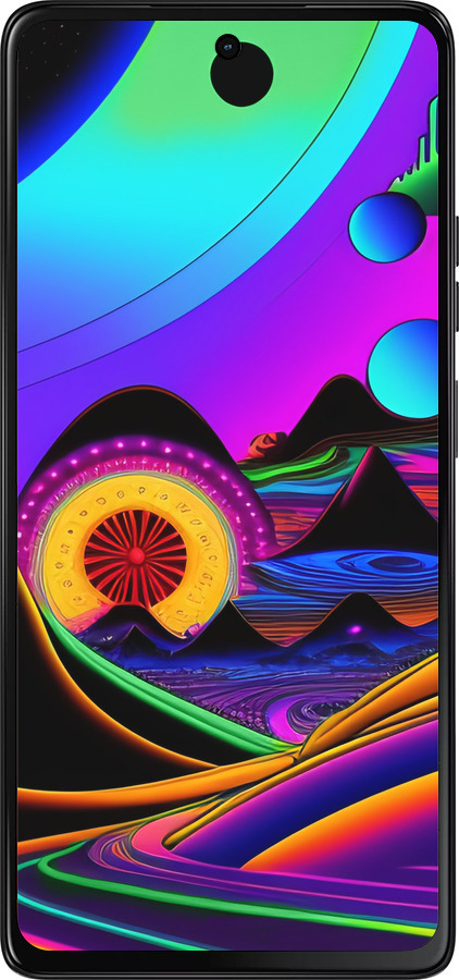 Силіконовий чехол Абстракція v3 для Motorola Moto G75 5G - 5620u-3890 изображение 