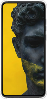 Силіконовий протиударний с посиленими кутами чехол Статуя арт для Motorola Moto G84 - 6330sp-3344 изображение 
