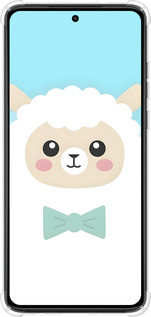 Силикон с усиленными углами чехол Милый барашек для Motorola Moto G84 - 6355sp-3344 изображение 