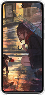Силикон с усиленными углами чехол Anime для Motorola Moto G84 - 6609sp-3344 изображение 