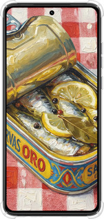 Силіконовий протиударний с посиленими кутами чехол Vintage Sardine Tin Phone для Motorola Moto G84 - 6772sp-3344 изображение 