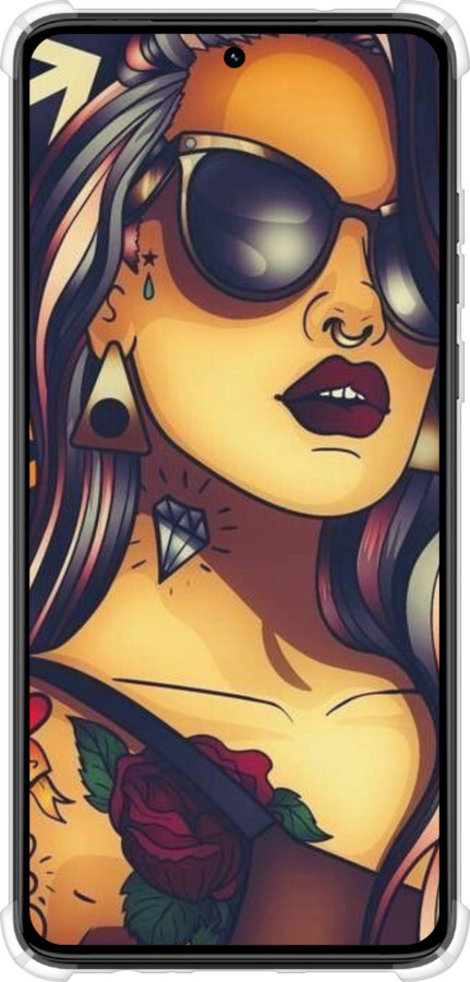 Силіконовий протиударний с посиленими кутами чехол № 5384 для Motorola Moto G84 - 5384sp-3344 изображение 